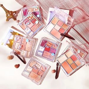 New 7 Colors Women Makeup Set,Perfect Combination Suit,Pearl&Matte Style Eyeshad
